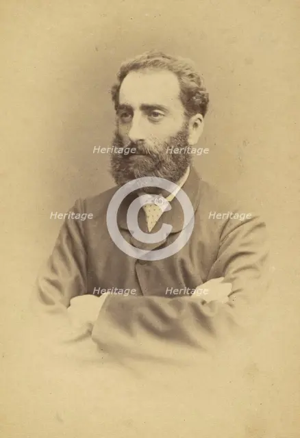 [Philip Hermogenes Calderon], 1860s. Creator: John & Charles Watkins.