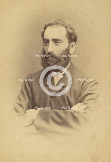 [Philip Hermogenes Calderon], 1860s. Creator: John & Charles Watkins.