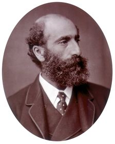 Philip Hermogenes Calderon, artist and Royal Academician, 1882. Creator: Lock & Whitfield