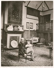 Philip Hermogenes Calderon, R.A., c1884. Creator: Joseph Parkin Mayall