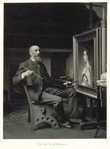 Philip Hermogenes Calderon, RA, c1889-1891. Creator: Ralph W Robinson
