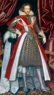 Philip Herbert, 4th Earl of Pembroke c1615. Artist: William Larkin
