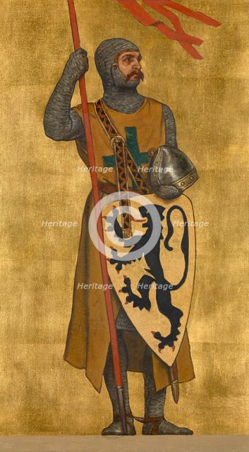 Philip I (1143-1191), Count of Flanders, 1889. Creator: Vriendt, Albrecht de (1843-1900).