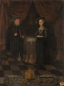 Philip I, Landgrave of Hesse (1504-1567) and Christine of Saxony (1505-1549), Landgravine of Hesse