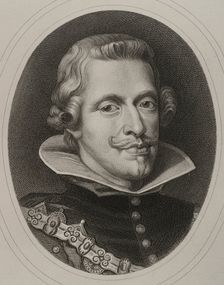 Philip IV, (1605-1665). King of Spain (1621-1665), 1879. Creators: Magin Pujadas, Alphonse Charles Masson