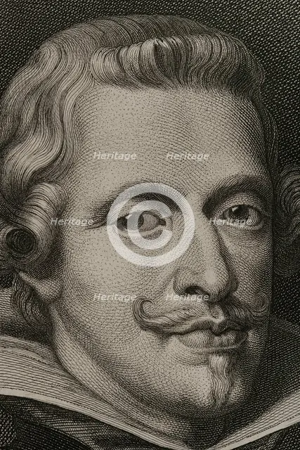 Philip IV, (1605-1665). King of Spain (1621-1665), 1879. Creators: Magin Pujadas, Alphonse Charles Masson.