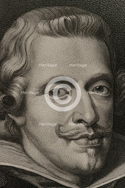 Philip IV, (1605-1665). King of Spain (1621-1665), 1879. Creators: Magin Pujadas, Alphonse Charles Masson.