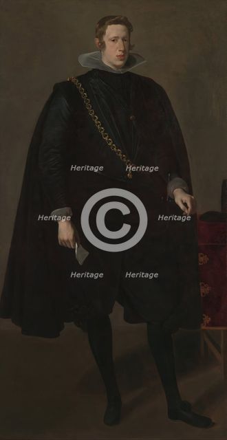 Philip IV (1605-1665), King of Spain, probably 1624. Creator: Diego Velasquez.