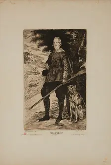 Philip IV, 1862. Creator: Edouard Manet