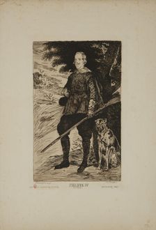 Philip IV, 1862. Creator: Edouard Manet