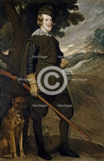 Philip IV as a Huntsman, c1632-1634. Creator: Diego Velasquez.