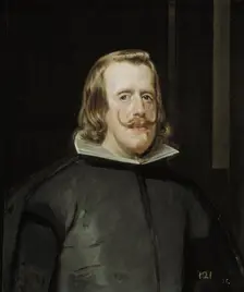 Philip IV in old age, c1653. Creator: Diego Velasquez