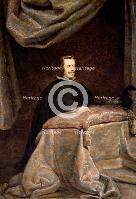 Philip IV in prayer, c1655. Creator: Diego Velasquez.