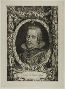 Philip IV, King of Spain, plate 12 from Duces Burgundiae (Dukes of Burgundy), 1644. Creator: Jacob Louys