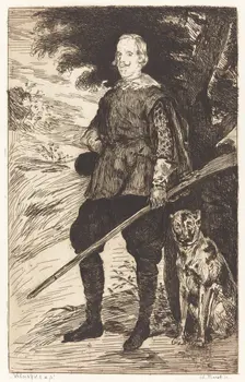 Philip IV (Philippe IV), 1862. Creator: Edouard Manet
