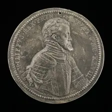 Philip II, 1527-1598, King of Spain 1556, 1555. Creator: Jacopo da Trezzo