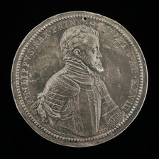 Philip II, 1527-1598, King of Spain 1556, 1555. Creator: Jacopo da Trezzo