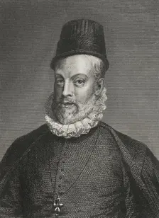 Philip II, (1527-1598), King of Spain (1556-1598), 1856. Creator: Charles Geoffroy