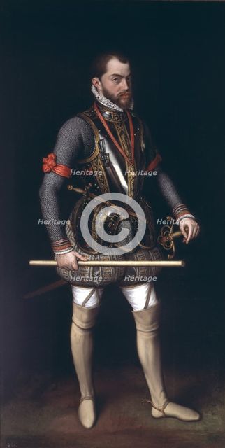 Philip II (1527-1598), King of Spain.