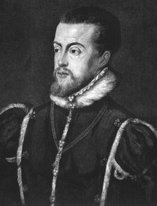 'Philip II, of Spain, 1588 1888. Creator: Rose