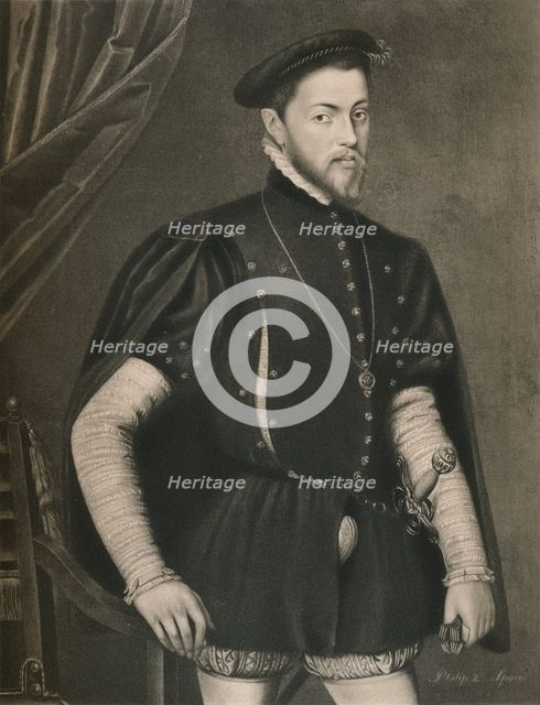 'Philip II of Spain', c16th century, (1904). Artist: Unknown.