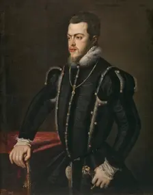 Philip II, between 1549 and 1550. Creator: Titian