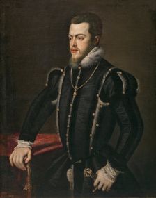 Philip II, between 1549 and 1550. Creator: Titian