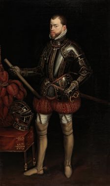 Philip II in St. Quentin's Armour, 1601. Creator: Unknown