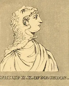 Philip II King of Macedon (382-336 BC), 1830. Creator: Unknown