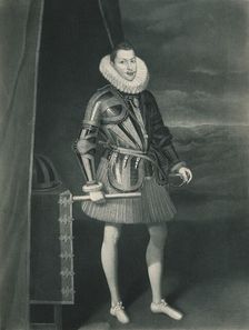 Philip III in armoir 1605, (1904). Artist: Juan Pantoja de la Cruz