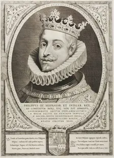 Philip III, King of Spain, n.d. Creator: Cornelis de Visscher