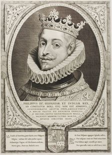 Philip III, King of Spain, n.d. Creator: Cornelis de Visscher