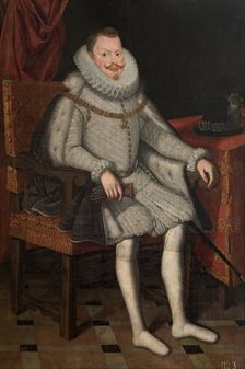 Philip III, King of Spain, seated, c1615. Creator: Bartolomé González
