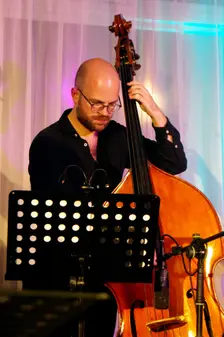 Philip Lewin, Joan Fort Trio plus Vincent Herring, Watermill Jazz Club, Dorking, Surrey, 20 May 2025 Creator: Brian O'Connor