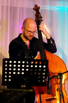 Philip Lewin, Joan Fort Trio plus Vincent Herring, Watermill Jazz Club, Dorking, Surrey, 20 May 2025 Creator: Brian O'Connor