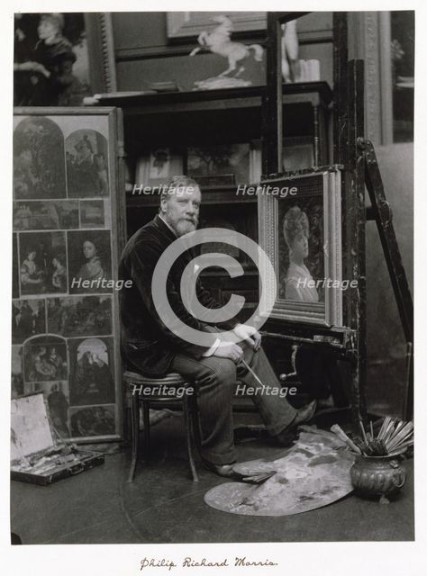 Philip Richard Morris, A.RA, c1889-1891. Creator: Ralph W Robinson.