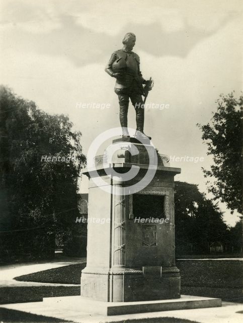 'Philip Sidney Memorial, the Schools, Shrewsbury', c1920s. Creator: Unknown.