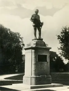 Philip Sidney Memorial, the Schools, Shrewsbury c1920s. Creator: Unknown