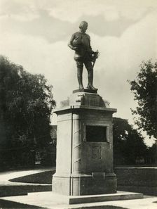 Philip Sidney Memorial, the Schools, Shrewsbury c1920s. Creator: Unknown
