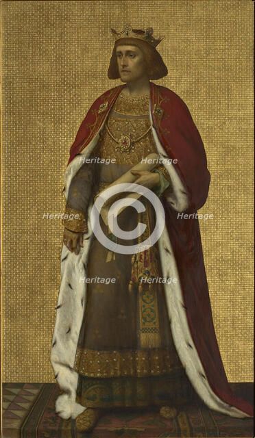 Philip the Fair, 1872-1877. Creator: Gallait, Louis Joseph (1810-1877).