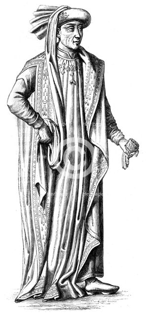 Philip the Good (1396-1467), Duke of Burgundy, 15th century (1849). Artist: Unknown