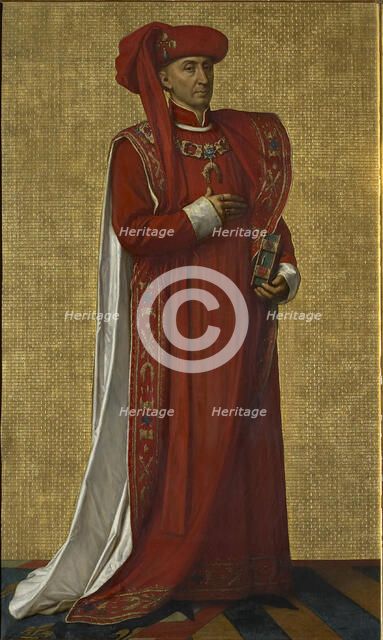 Philip the Good (1396-1467), Duke of Burgundy, 1872-1877. Creator: Gallait, Louis Joseph (1810-1877).