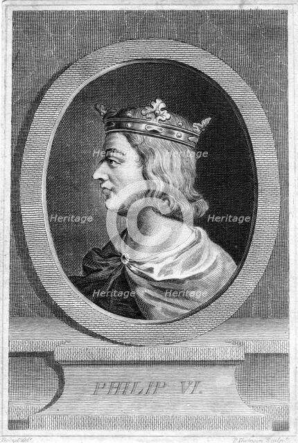 Philip VI of France.Artist: P Thomson