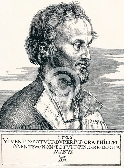 'Philipp Melanchthon', 1526 (1906). Creator: Albrecht Durer.