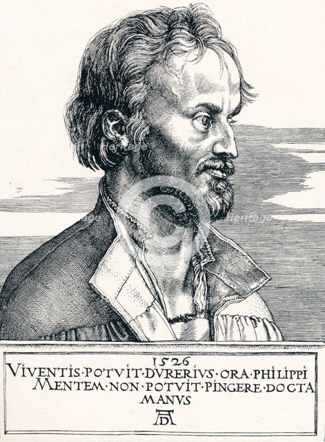 'Philipp Melanchthon', 1526 (1906). Creator: Albrecht Durer.