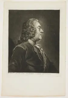 Philippe Claude Tubières, Comte de Caylus, 1770. Creator: Jean-Baptiste André Gautier d'Agoty