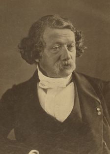 Philippe-Auguste Jeanron, negative 1860-1861; print about 1890. Creators: Nadar, Paul Nadar
