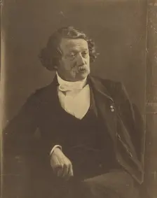 Philippe-Auguste Jeanron, negative 1861-1865; print about 1900. Creators: Nadar, Paul Nadar