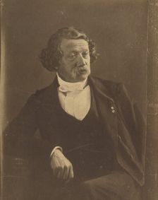 Philippe-Auguste Jeanron, negative 1861-1865; print about 1900. Creators: Nadar, Paul Nadar