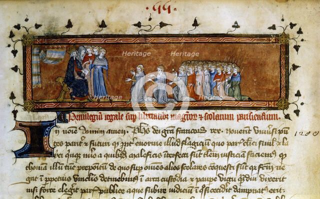 Philippe Auguste, mid-14th century. Artist: Unknown